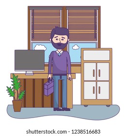 businessman at office