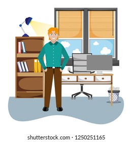 businessman at office