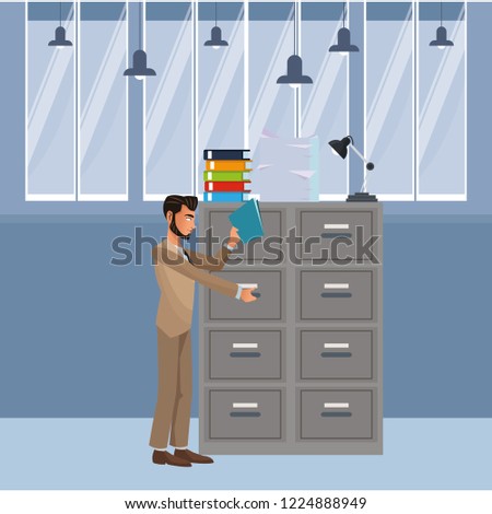 businessman at office