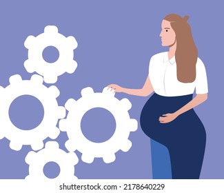 Empresario con avión de papel, ilustración de material vector plano como concepto de red, comunicación en línea vía Internet