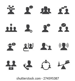 Businessman people icon