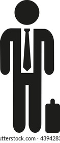 Businessman pictogram