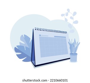 Businessman planning events, deadlines and agenda