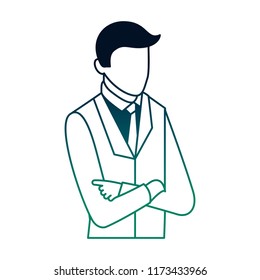 businessman portrait with arms folded business