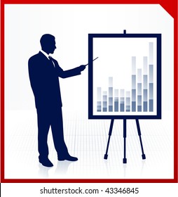 Presentación de Empresario Original Vector Ilustración Concepto de Empresarios