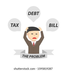 businessman the problem design people