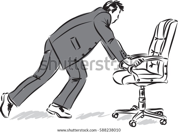 Отобравший пододвинуть поникнуть. Мужчина чинит стул рисунок. Мужчина толкает стул вектор. Сотрудник толкает стул вектор. The old man Pushed the Chair.