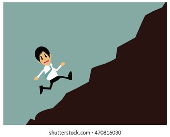businessman running