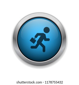 Businessman Running - App Icon