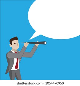 Businessman Say Business Key Words