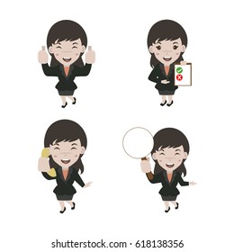 Businessman series work set 