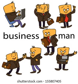Businessman set