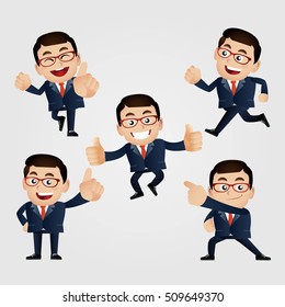 Businessman set