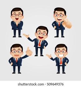 Businessman set