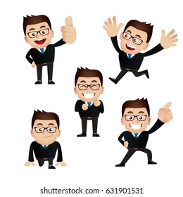 businessman set