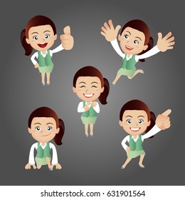 businessman set