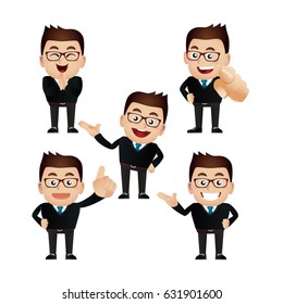 businessman set