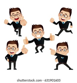 businessman set