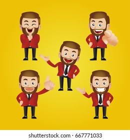 Businessman set