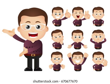 Businessman set