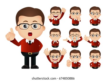 Businessman set