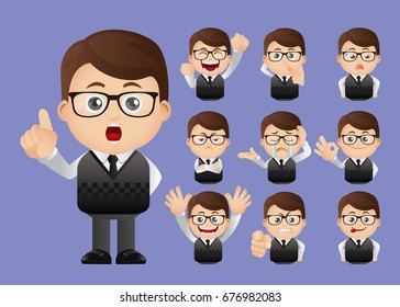 Businessman set
