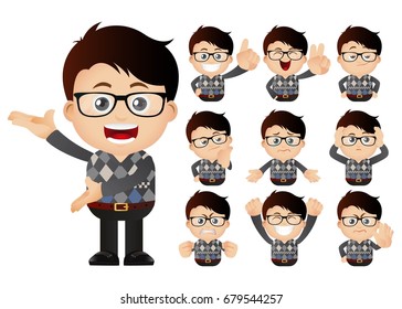 Businessman set