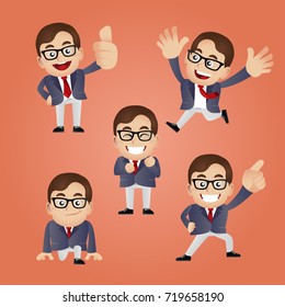 businessman set
