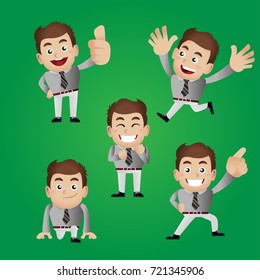 businessman set