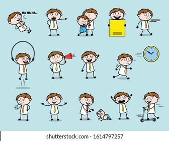 Businessman - Set of Concepts Vector illustrations
