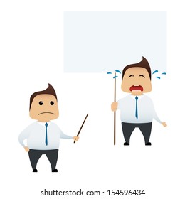 Businessman set doing actions for use in advertising, presentations, brochures, blogs, documents and forms, etc.