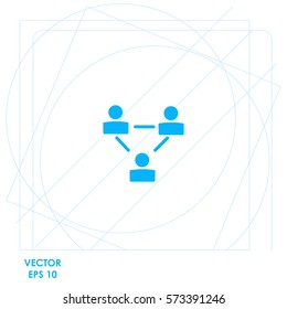 Businessman setting  icon. Vector design.
