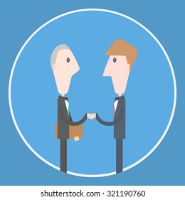 businessman shaking hands 