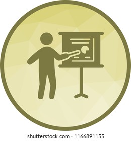 Businessman Showing Project Sketch