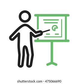 Businessman Showing Project Sketch