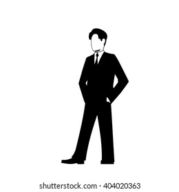 businessman silhouette