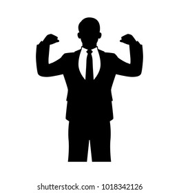 Businessman silhouette,Vector for your web site design, logo, app, UI. Vector illustration, EPS