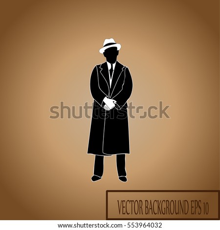 Businessman sillhouette
