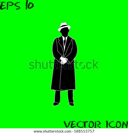 Businessman sillhouette