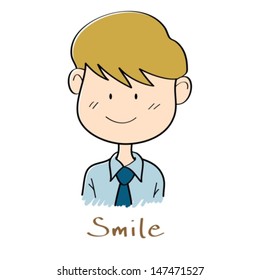 Businessman smile 