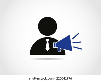 Businessman Spokesman 
