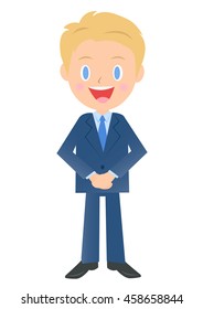 Businessman standing