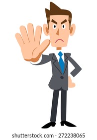 Businessman to stop