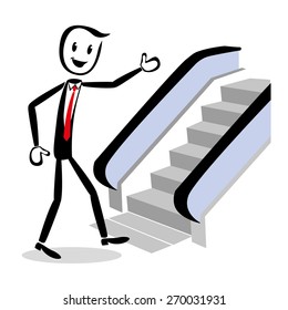 Businessman successful