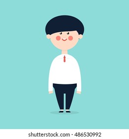 Businessman in suit.
