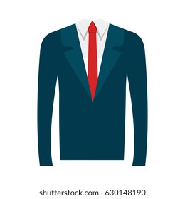 businessman suit isolated icon