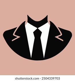 businessman suit vector icon illustration.