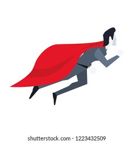 businessman superhero character