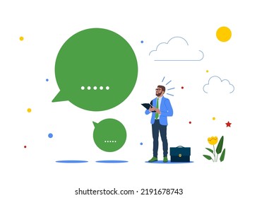 Businessman taking note in the meeting while listen to others information. Note taking or minutes of meeting, conclusion or summary, education lecture or write important information.