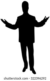 businessman talking